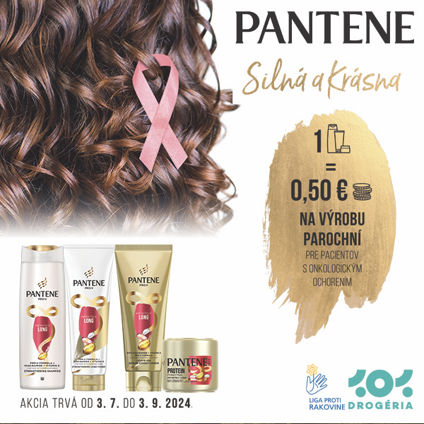 Silná a krásna s Pantene aj v roku 2024
