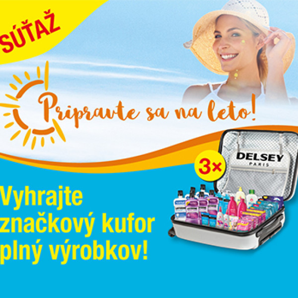 Priprav sa na leto a vyhraj kufor Delsey Paris plný výrobkov!