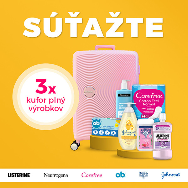 Súťaž o kufor plný produktov!