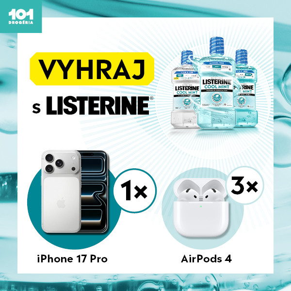 Súťaž s Listerine o Apple produkty