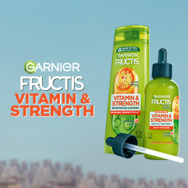 Máte slabé a lámavé vlasy? Vyskúšajte Garnier Fructis