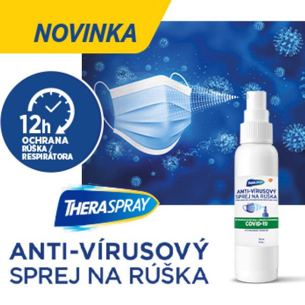 Novinka TheraSpray – antivírusový sprej na rúška
