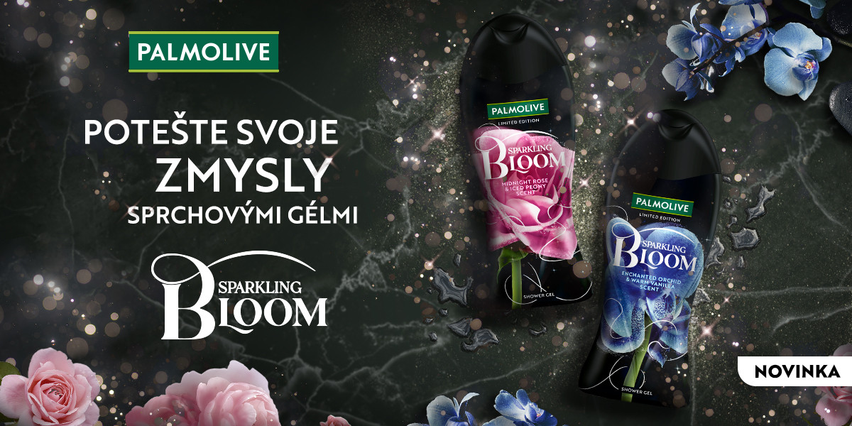 Vyskúšajte luxusnú limitovanú edíciu radu Palmolive Sparkling Bloom